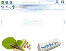 Tablet Screenshot of naturalhealthmeans.com